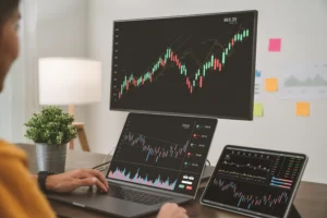 MetaTrader 4 vs MetaTrader 5 trading platforms on screen